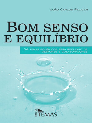 cover image of Bom senso e equilíbrio